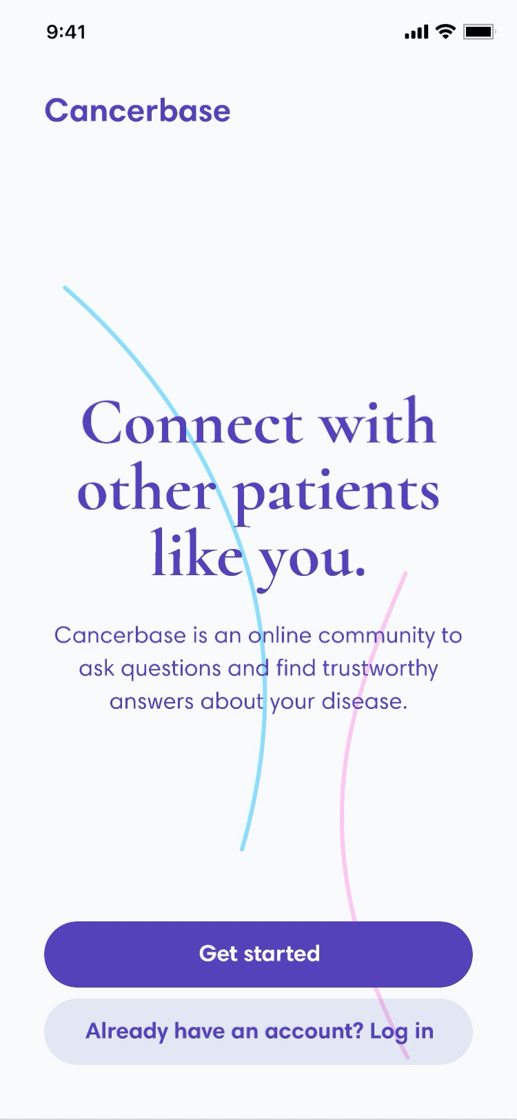 Search for your cancer and connect with your community.